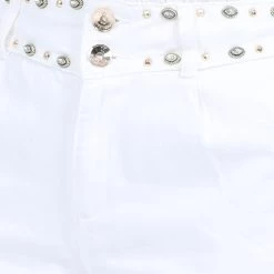 Γυναικεία βερμούδα GAUDI λευκή -DealsΠαντελόνια Store 1810956.0 0101 4 gaudi γυναικεία βερμούδα gaudi λευκή x1000