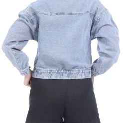 Γυναικείο Cropped Jean Jacket KENDALL + KYLIE μπλε -DealsΠαντελόνια Store 1811045.0 13s9 3 kendall kylie γυναικείο cropped jean jacket kendall kylie μπλε x1000