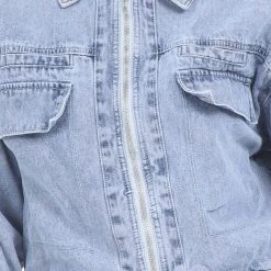 Γυναικείο Cropped Jean Jacket KENDALL + KYLIE μπλε -DealsΠαντελόνια Store 1811045.0 13s9 4 kendall kylie γυναικείο cropped jean jacket kendall kylie μπλε x1000