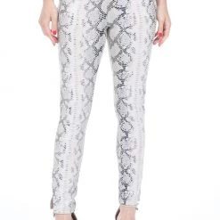 Γυναικείο παντελόνι κολάν KENDALL + KYLIE LEGGING γκρι καφέ