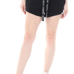 Γυναικείο σορτς KENDALL + KYLIE BASIC LOGO μαύρο