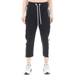 Γυναικείο παντελόνι φόρμας BODYTALK μαύρο λευκό