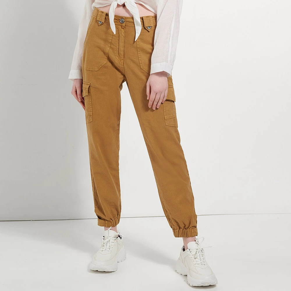 Γυναικείο Cargo παντελόνι ATTRATTIVO καφέ 1 Γυναικείο Cargo παντελόνι ATTRATTIVO καφέ