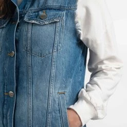 Γυναικείο αμάνικο Denim Jacket ATTRATTIVO μπλε -DealsΠαντελόνια Store 1814660.0 0013 3 attrattivo γυναικείο αμάνικο denim jacket attrattivo μπλε x1000