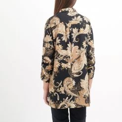 Γυναικεία πουκαμίσα ATTRATTIVO μαύρη μπεζ -DealsΠαντελόνια Store 1814664.0 0101 3 attrattivo γυναικεία πουκαμίσα attrattivo μαύρη μπεζ x1000