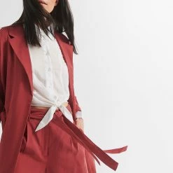 Γυναικείο σακάκι ATTRATTIVO κεραμιδί