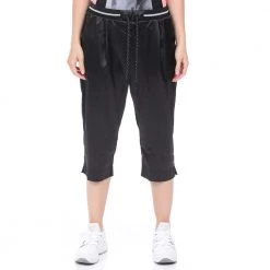 Γυναικείο κάπρι παντελόνι BODYTALK GLOWONW LOOSE CARROT μαύρο