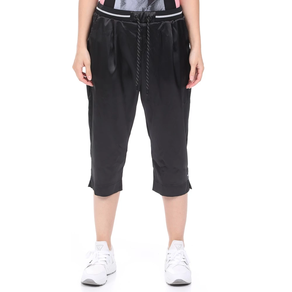 Γυναικείο κάπρι παντελόνι BODYTALK GLOWONW LOOSE CARROT μαύρο 1 Γυναικείο κάπρι παντελόνι BODYTALK GLOWONW LOOSE CARROT μαύρο