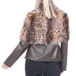 Γυναικείο δερμάτινο Jacket RITSELFURS FOX καφέ -DealsΠαντελόνια Store 1816062.0 k4m6 3 ritselfurs γυναικείο δερμάτινο jacket ritselfurs fox καφέ x1000