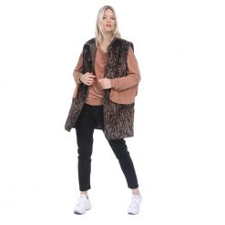 Γυναικείο μακρύ δερμάτινο γιλέκο RITSELFURS MOUTON καφέ 7 Γυναικείο μακρύ δερμάτινο γιλέκο RITSELFURS MOUTON καφέ -DealsΠαντελόνια Store 1816063.0 l001 4 ritselfurs γυναικείο μακρύ δερμάτινο γιλέκο ritselfurs mouton καφέ x1000