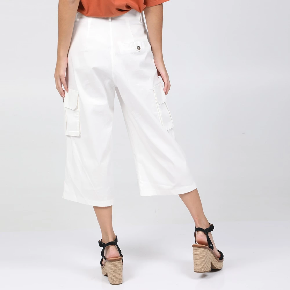 Γυναικεία Cropped παντελόνα STAFF JEANS MANDY λευκή 3 Γυναικεία Cropped παντελόνα STAFF JEANS MANDY λευκή - Image 3