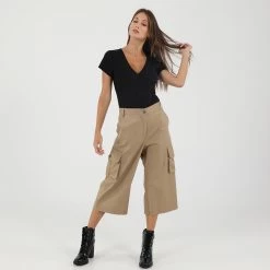 Γυναικείο Cropped παντελόνι STAFF JEANS 60-P2337.041 MANDY καφέ -DealsΠαντελόνια Store 1823291.0 k19b 4 staff jeans γυναικείο cropped παντελόνι staff jeans 60 p2337.041 mandy καφέ x1000