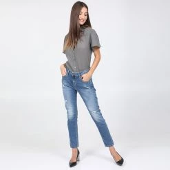 STAFF JEANS Γυναικείο πουκάμισο BSG BROOKLYN γκρι -DealsΠαντελόνια Store 1823294.0 98g5 4 staff jeans γυναικείο πουκάμισο bsg brooklyn γκρι x1000