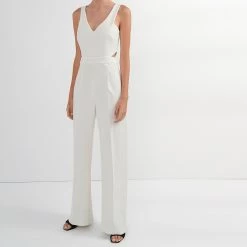 Γυναικεία ολόσωμη φόρμα ATTRATTIVO λευκή