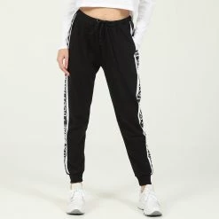 Γυναικείο παντελόνι φόρμας BODYTALK STOCK 90'sBABEW JOGGER μαύρο λευκό