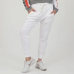 Γυναικείο παντελόνι φόρμας BODYTALK JOGGER λευκό