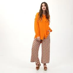 Γυναικεία μακριά πουκαμίσα ATTRATTIVO πορτοκαλί -DealsΠαντελόνια Store 1837864.0 o300 4 attrattivo γυναικεία μακριά πουκαμίσα attrattivo πορτοκαλί x1000