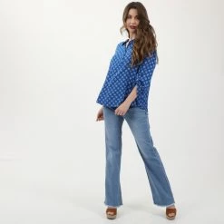 Γυναικεία τουνίκ ATTRATTIVO μπλε -DealsΠαντελόνια Store 1837865.0 0013 4 attrattivo γυναικεία τουνίκ attrattivo μπλε x1000