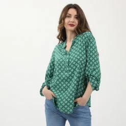 Γυναικεία τουνίκ ATTRATTIVO πράσινη