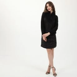 Γυναικείο πουκάμισο ATTRATTIVO μαύρο -DealsΠαντελόνια Store 1837890.0 0071 4 attrattivo γυναικείο πουκάμισο attrattivo μαύρο x1000