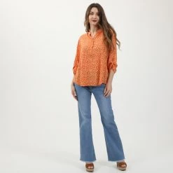 Γυναικεία τουνίκ ATTRATTIVO Floral πορτοκαλί εκρού 7 Γυναικεία τουνίκ ATTRATTIVO Floral πορτοκαλί εκρού -DealsΠαντελόνια Store 1837898.0 o300 4 attrattivo γυναικεία τουνίκ attrattivo floral πορτοκαλί εκρού x1000