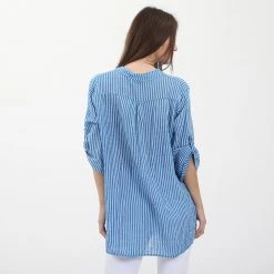 Γυναικεία τουνίκ ATTRATTIVO μπλε λευκή ριγέ -DealsΠαντελόνια Store 1839823.0 0013 3 attrattivo γυναικεία τουνίκ attrattivo μπλε λευκή ριγέ x1000