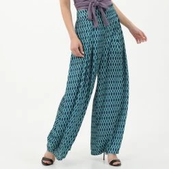 Γυναικεία παντελόνα ATTRATTIVO μπλε