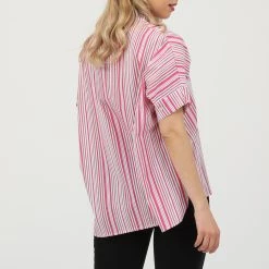 Γυναικεία τουνίκ ATTRATTIVO ριγέ ροζ λευκή -DealsΠαντελόνια Store 1839846.0 f100 4 attrattivo γυναικεία τουνίκ attrattivo ριγέ ροζ λευκή x1000