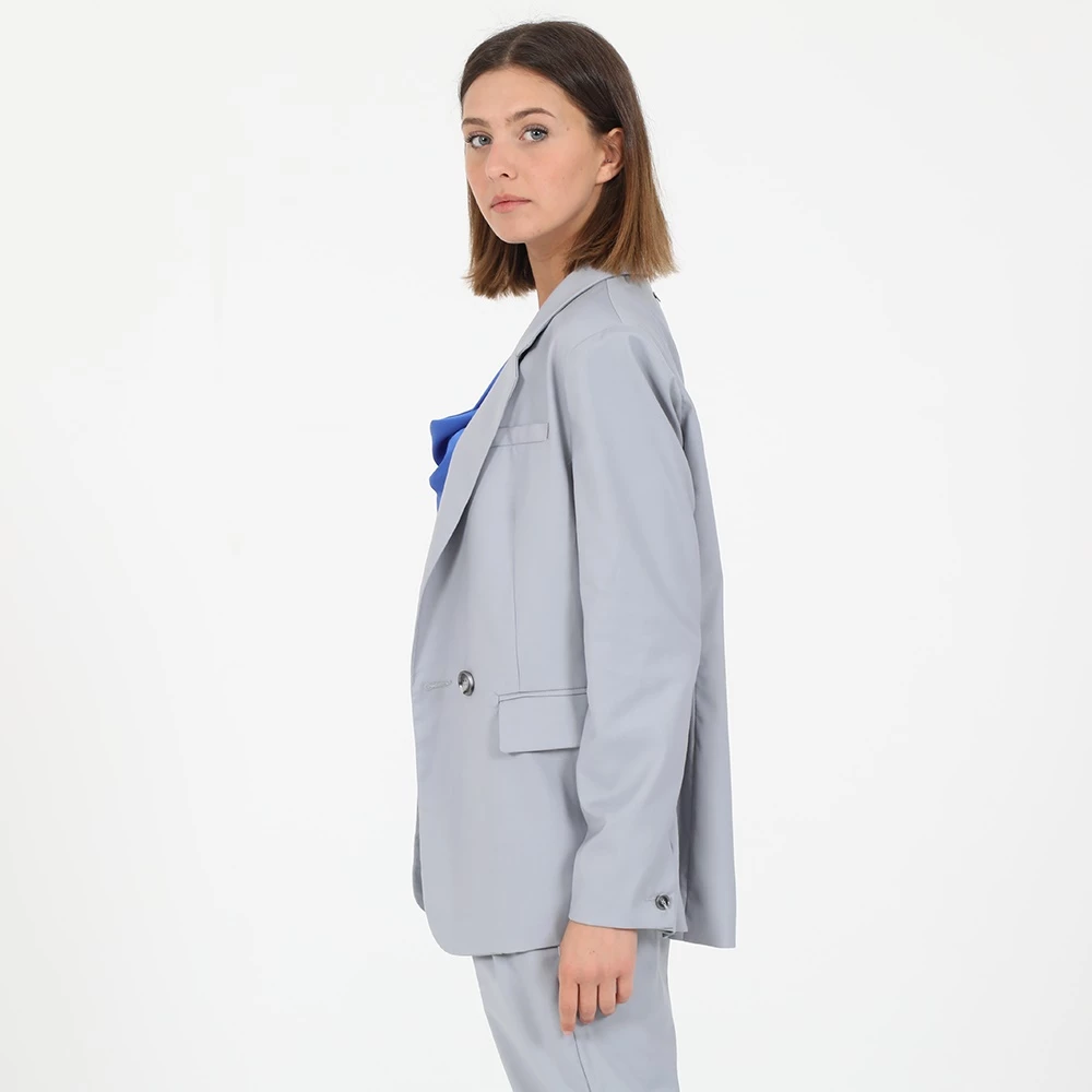 Γυναικείο σακάκι ATTRATTIVO γκρι 2 Γυναικείο σακάκι ATTRATTIVO γκρι - Image 2