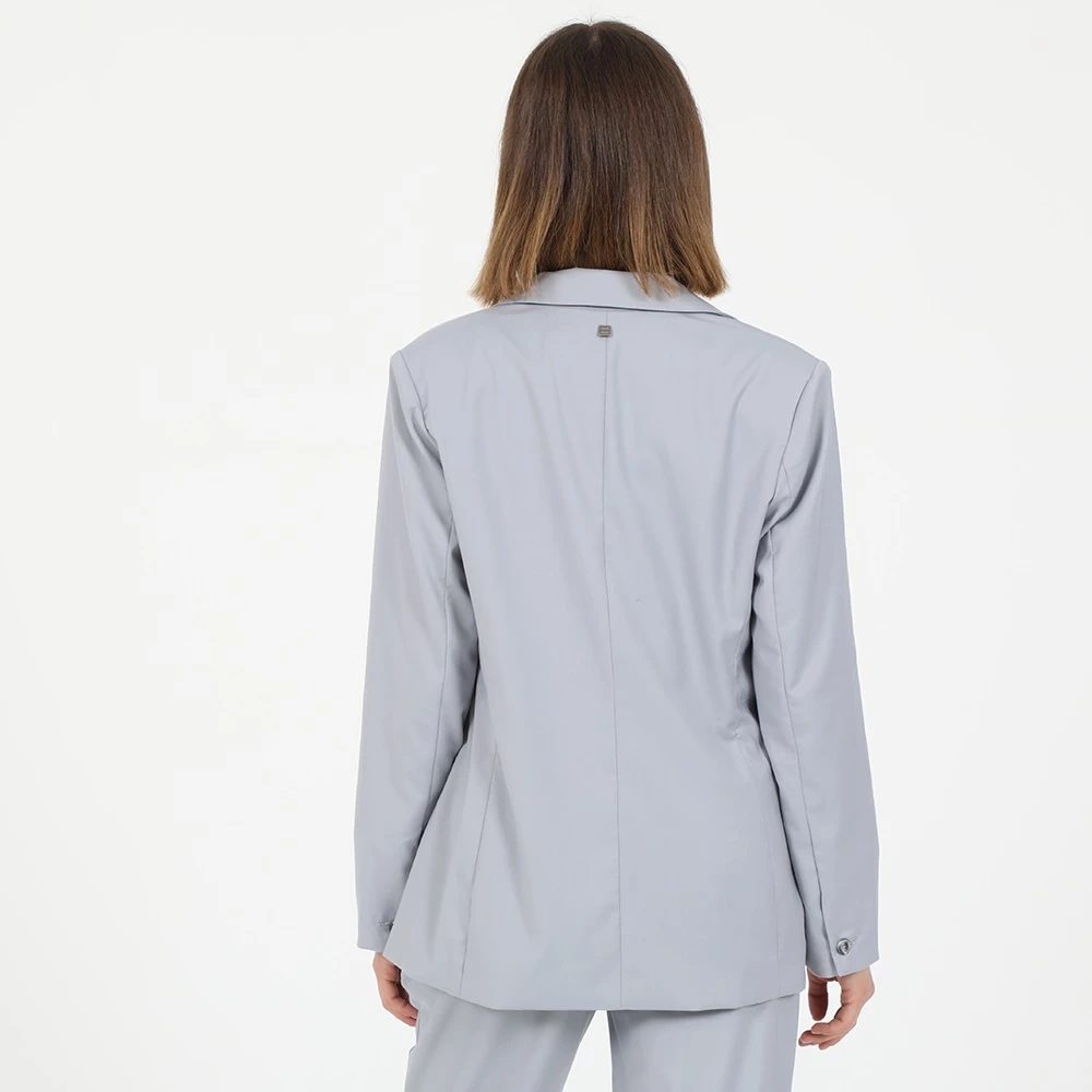 Γυναικείο σακάκι ATTRATTIVO γκρι 3 Γυναικείο σακάκι ATTRATTIVO γκρι - Image 3