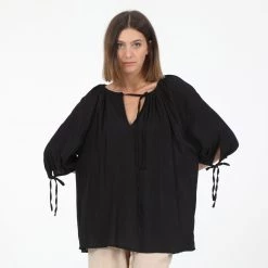 Γυναικεία τουνίκ ATTRATTIVO μαύρη
