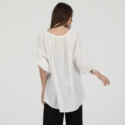 Γυναικεία τουνίκ ATTRATTIVO λευκή -DealsΠαντελόνια Store 1841402.0 0091 3 attrattivo γυναικεία τουνίκ attrattivo λευκή x1000