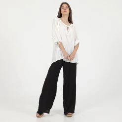 Γυναικεία τουνίκ ATTRATTIVO λευκή -DealsΠαντελόνια Store 1841402.0 0091 4 attrattivo γυναικεία τουνίκ attrattivo λευκή x1000