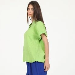 Γυναικείο λινό πουκάμισο ATTRATTIVO πράσινο -DealsΠαντελόνια Store 1841404.0 6000 3 attrattivo γυναικείο λινό πουκάμισο attrattivo πράσινο x1000