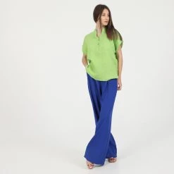 Γυναικείο λινό πουκάμισο ATTRATTIVO πράσινο -DealsΠαντελόνια Store 1841404.0 6000 4 attrattivo γυναικείο λινό πουκάμισο attrattivo πράσινο x1000