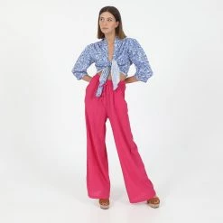 Γυναικείο πουκάμισο μπολερό ATTRATTIVO μπλε λευκό -DealsΠαντελόνια Store 1841428.0 2200 3 attrattivo γυναικείο πουκάμισο μπολερό attrattivo μπλε λευκό x1000