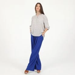 Γυναικεία τουνίκ ATTRATTIVO εκρού μπλε -DealsΠαντελόνια Store 1841430.0 00m6 4 attrattivo γυναικεία τουνίκ attrattivo εκρού μπλε x1000