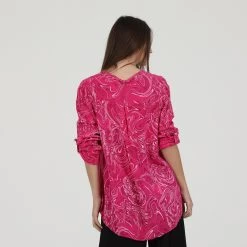 Γυναικεία πουκαμίσα Tunic ATTRATTIVO φούξια εκρού -DealsΠαντελόνια Store 1841431.0 f100 3 attrattivo γυναικεία πουκαμίσα tunic attrattivo φούξια εκρού x1000