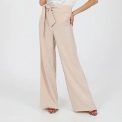 Γυναικεία παντελόνα ATTRATTIVO μπεζ