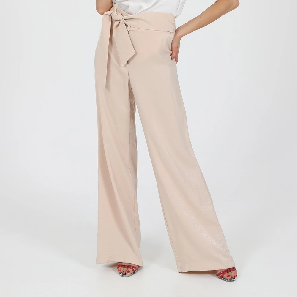 Γυναικεία παντελόνα ATTRATTIVO μπεζ 1 Γυναικεία παντελόνα ATTRATTIVO μπεζ