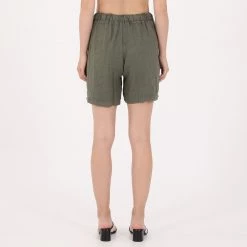 Γυναικείο λινό σορτς ATTRATTIVO χακί -DealsΠαντελόνια Store 1846531.0 x400 3 attrattivo γυναικείο λινό σορτς attrattivo χακί x1000