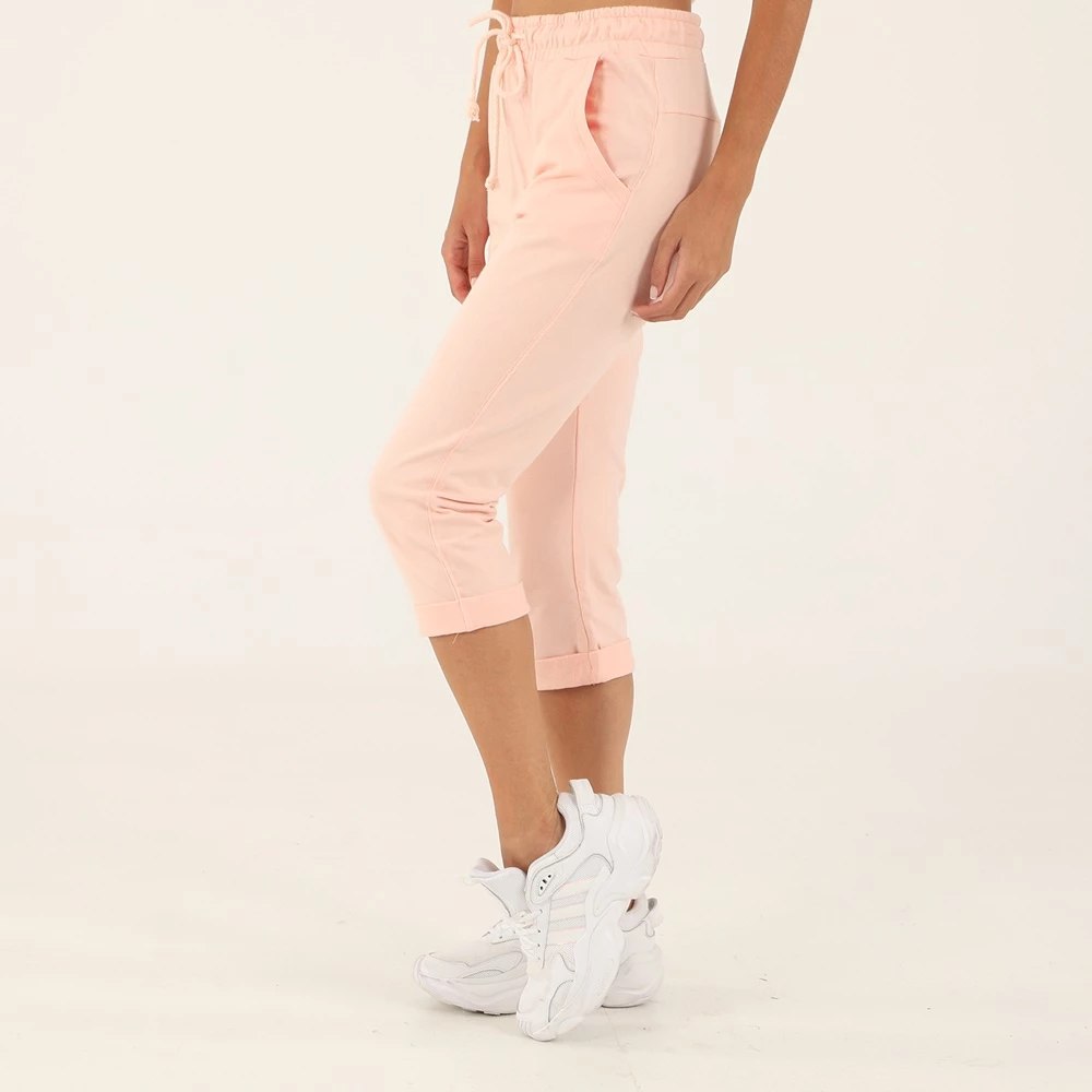 Γυναικείο κάπρι παντελόνι φόρμας BODYTALK 1211-902109 ροζ 2 Γυναικείο κάπρι παντελόνι φόρμας BODYTALK 1211-902109 ροζ - Image 2
