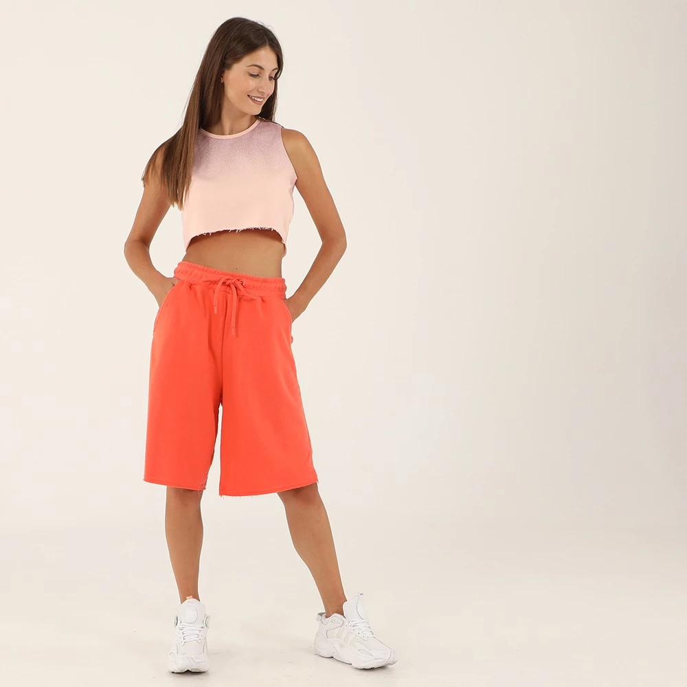 Γυναικεία μακριά βερμούδα BODYTALK 1211-909604 PANTSONW κοραλί 4 Γυναικεία μακριά βερμούδα BODYTALK 1211-909604 PANTSONW κοραλί - Image 4