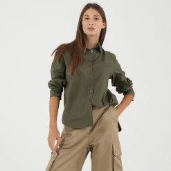Γυναικείο πουκάμισο ATTRATTIVO 9912785 χακί -DealsΠαντελόνια Store 1851322.0 x400 4 attrattivo γυναικείο πουκάμισο attrattivo 9912785 χακί x1000