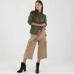 Γυναικείο πουκάμισο ATTRATTIVO 9912785 χακί -DealsΠαντελόνια Store 1851322.0 x400 5 attrattivo γυναικείο πουκάμισο attrattivo 9912785 χακί x1000