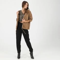 Γυναικείο Jacket ATTRATTIVO καφέ -DealsΠαντελόνια Store 1851328.0 k4l0 4 attrattivo γυναικείο jacket attrattivo καφέ x1000