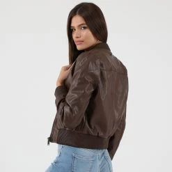 Γυναικείο μπουφάν ATTRATTIVO καφέ -DealsΠαντελόνια Store 1851354.0 k8k5 3 attrattivo γυναικείο μπουφάν attrattivo καφέ x1000