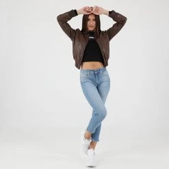 Γυναικείο μπουφάν ATTRATTIVO καφέ -DealsΠαντελόνια Store 1851354.0 k8k5 4 attrattivo γυναικείο μπουφάν attrattivo καφέ x1000