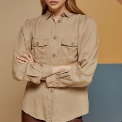 Γυναικείο μακρυμάνικο πουκάμισο EDWARD JEANS BENTLEY μπεζ -DealsΠαντελόνια Store 1852646.0 0505 3 edward jeans γυναικείο μακρυμάνικο πουκάμισο edward jeans bentley μπεζ x1000