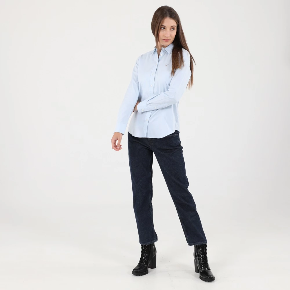 Γυναικείο πουκάμισο GANT G432681 γαλάζιο 4 Γυναικείο πουκάμισο GANT G432681 γαλάζιο - Image 4